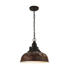 Eglo Grantham 49819 lampa wisząca 1x60 W brązowa