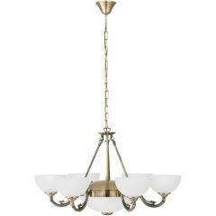 Eglo Savoy 82749 lampa wisząca x40 W satyna