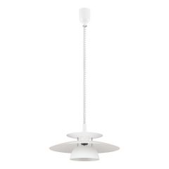 Eglo Brenda 87055 lampa wisząca 1x60 W biała