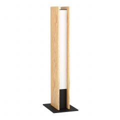 Eglo Anchorena 900391 lampa stołowa 1x16 W czarna-drewno