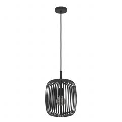 Eglo Romazzina 900494 lampa wisząca 1x60 W czarna
