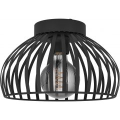 Eglo Mogano 900792 lampa podsufitowa 1x40 W czarna