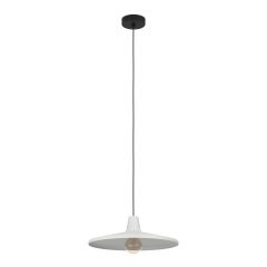 Eglo Miniere 900833 lampa wisząca 1x40 W szary/popielaty