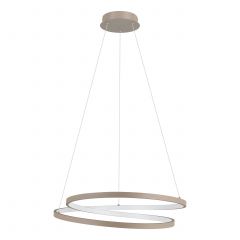 Eglo Ruotale 901139 lampa wisząca 1x37 W piaskowa