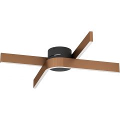 Eglo Folcino-Z 901863 lampa podsufitowa 2x18 W biała-brązowa