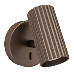 Eglo Portillo 902035 kinkiet 1x5 W brązowy