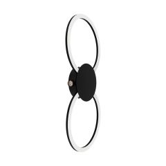 Eglo Venticello 902124 kinkiet 1x28 W czarny