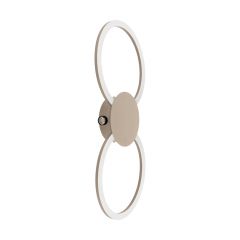 Eglo Venticello 902127 kinkiet 1x28 W piaskowy