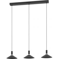 Eglo Conomavilla-Z 902184 lampa wisząca 3x7 W biała-czarna