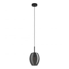 Eglo Cadaques 98582 lampa wisząca 1x60 W czarna