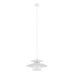 Eglo Brenda 98734 lampa wisząca 1x40 W biała