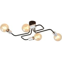 Emibig Veken 4 Silver 11744 lampa podsufitowa