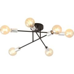 Emibig Veken 6B Silver 11746B lampa podsufitowa