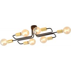 Emibig Veken 6A Gold 11756A lampa podsufitowa