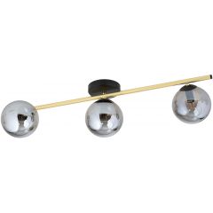 Emibig Splendi 12463 lampa podsufitowa 3x10 W czarna