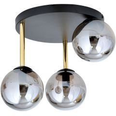 Emibig Dolce 12593 lampa podsufitowa czarna