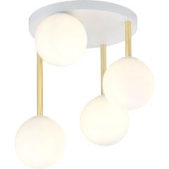 Emibig Dolce 12614 lampa podsufitowa 4x10 W biała