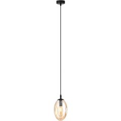 Emibig Astral 12671 lampa wisząca 1x10 W czarna