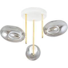 Emibig Argo 12773 lampa podsufitowa 3x10 W biała