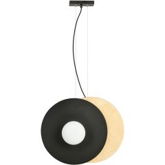 Emibig Soho 13032 lampa wisząca 2x10 W czarna