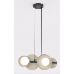 Emibig 4 BL Mokka 14884 lampa wisząca 4x8 W coffe