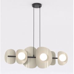 Emibig Elementi 14936 lampa wisząca 6x8 W cappuccino
