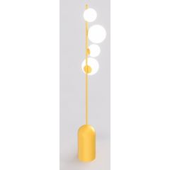 Emibig Etno 1502LP4 lampa stojąca 4x8 W pomarańczowa