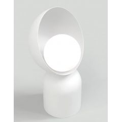 Emibig Boto 1511LN1 lampa stołowa 1x8 W biała