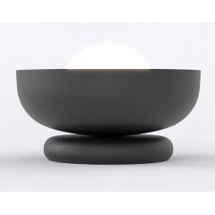 Emibig Ozzy 1515LN1 lampa stołowa 1x9 W czarna