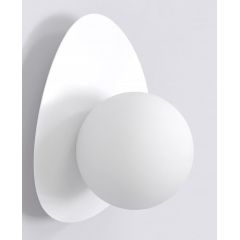 Emibig Ovo 1528K1 kinkiet 1x8 W biały