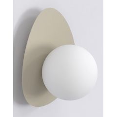 Emibig Ovo 1529K1 kinkiet 1x8 W beżowy