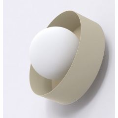 Emibig Lulu 1537K1 kinkiet 1x8 W beżowy