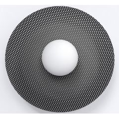 Emibig Vibez 1540K1 kinkiet 1x8 W czarny