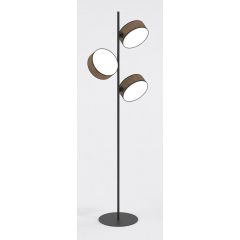 Emibig Drumz 1563LP3 lampa stojąca 3x10 W brązowa