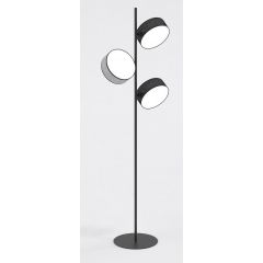 Emibig Drumz 1567LP3 lampa stojąca 3x10 W czarna-szara