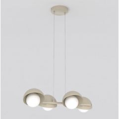 Emibig Boom 15904 lampa wisząca 4x8 W cappuccino