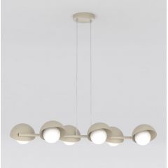 Emibig Boom 15906 lampa wisząca 6x8 W cappuccino