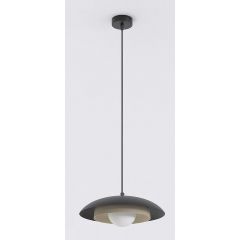 Emibig Skin 16041 lampa wisząca 1x8 W czarna-cappuccino