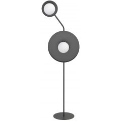 Emibig Kiss 1607LP2 lampa stojąca 2x8 W czarna