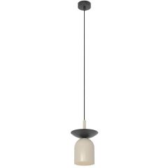 Emibig Ego 16121 lampa wisząca 1x10 W czarna-cappuccino