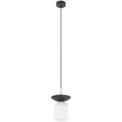 Emibig Ego 16131 lampa wisząca 1x10 W biała-czarna