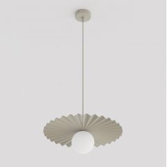 Emibig Umbra 17281 lampa wisząca 1x8 W brązowa