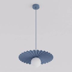 Emibig Umbra 18271 lampa wisząca 1x8 W niebieska