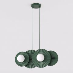 Emibig Umbra 18294 lampa wisząca 4x8 W zielona