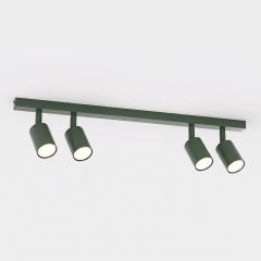 Emibig Flash 18384 lampa podsufitowa 4x10 W zielona