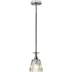 Elstead Lighting Agatha BATHAGATHA1PPC lampa wisząca 1x3 W chrom