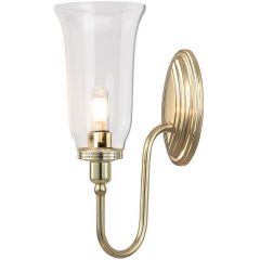Elstead Lighting Blake BATHBLAKE2PB kinkiet 1x3 W mosiądz