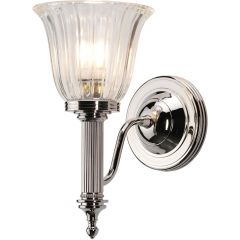 Elstead Lighting Carroll BATHCARROLL1PN kinkiet 1x3 W nikiel