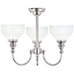 Elstead Lighting Cheadle BATHCD3 lampa wisząca 3x3 W chrom
