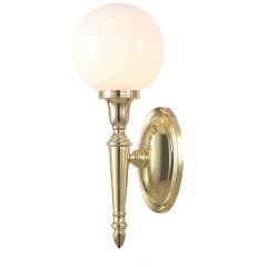 Elstead Lighting Dryden BATHDRYDEN4PB kinkiet 1x3 W mosiądz